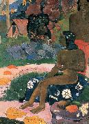 Paul Gauguin Her name is Varumati oil painting reproduction
